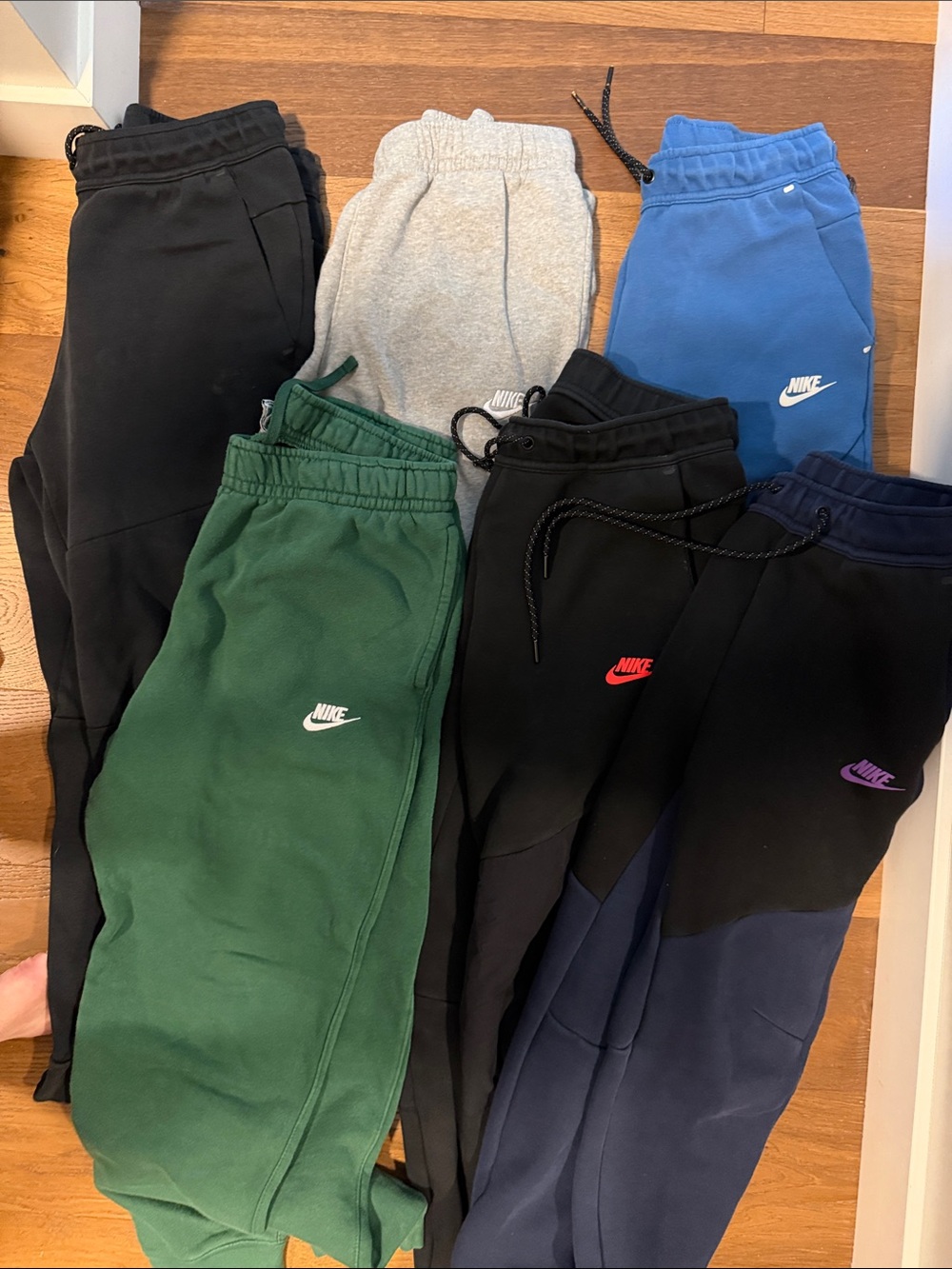 Nike Men's Assorted Sweatpants - Black, Gray, Blue, Green